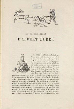 Un voyage inédit d'Albert Dürer : [Albrecht Dürer]