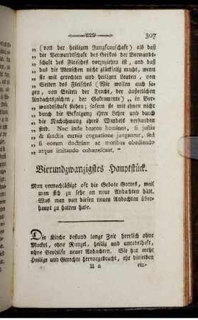 Vierundzwanzigstes Hauptstück.