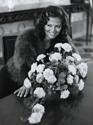 Claudia Cardinale im Schloss Bellevue