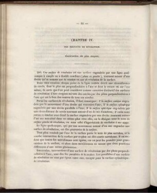 Chapitre IV. Des Surfaces De Révolution.