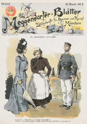 Der "Garde-Füsilier" in der Küche