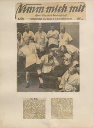 Album Erich Rahn; Jiu Jitsu Berichterstattung
