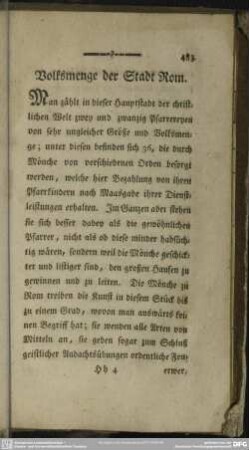 Volksmenge der Stadt Rom
