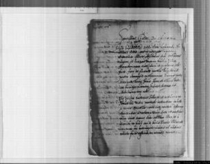 Schreiben der Stadt Münster an den Papst betr. Belagerungen der Stadt und sonstiger Maßregeln Bischofs Christoph Bernhard (v. Galen). Konzept