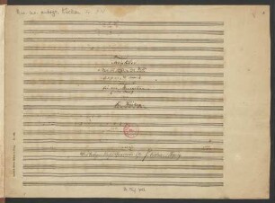 Trinklied; coro maschile; D-Dur; op.56 (Heft 1)