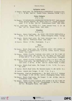 Caius Caligula (Nr. 18-19)