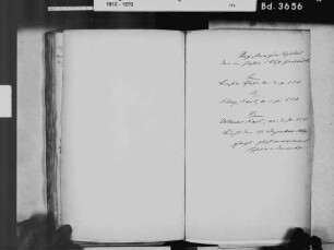 Bühl, Offenburg OG; Katholische Gemeinde: Heiratsbuch 1810-1869
