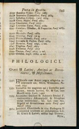 543-573, Philologici