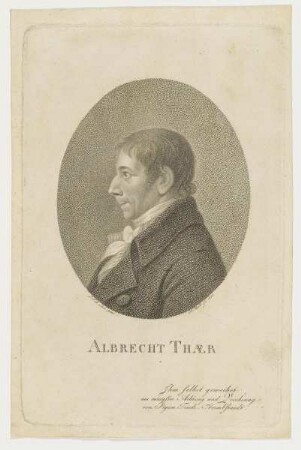 Bildnis des Albrecht Thaer