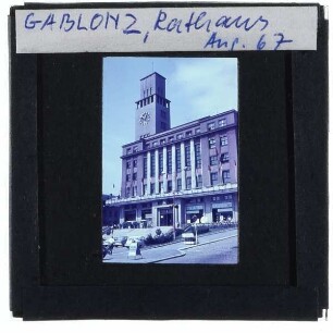 Gablonz, Neues Rathaus
