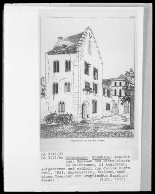 Gelnhausen, Wohnhaus, Ansicht