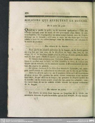 Maladies Qui Affectent La Bouche