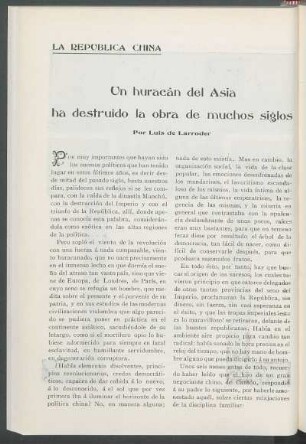 La República China