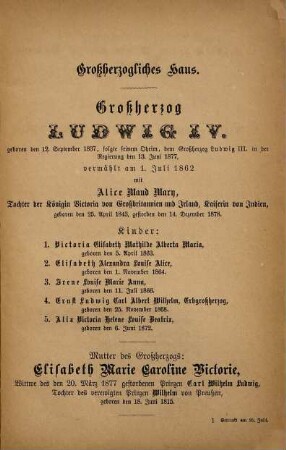 Adreßbuch von Darmstadt und Bessungen : mit e. Plan von Darmstadt u. Bessungen. 1880
