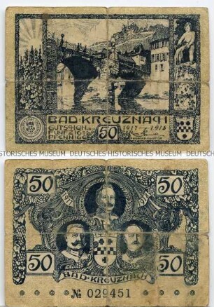 Kreuznach (Bad), 50 Pfennig