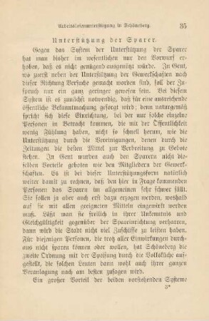 Unterstützung der Sparer