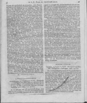 Fortegnelse over de Böger fom Aaret 1814 ere udkomne i de tre nordiske Riger. Kopenhagen: Gyldendal 1815