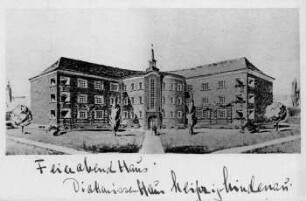 Ev. luth. Diakonissenhaus Leipzig: Entwurf zum Feierabendhaus ; Architekten Zweck & Voigt, Leipzig