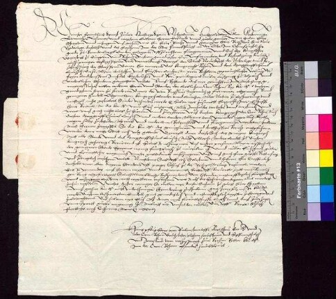 Hans Pflug, Herr von Rabenstein auf Petschau (Bettschaw) und Jaroslaw von Wrzessowitz auf Brosan etc. melden Land und Städten des Markgraftums Oberlausitz den Empfang ihres Schreibens die neue Niederlage der Städte Breslau und Frankfurt an der Oder betreffend und der Abschrift des Schreibens an seine königliche Majestät und fordern die Städte auf, einen Vertreter auf den jetzigen Tag Sebastiani und Fabiani (Mittwoch, den 20. Januar 1529) zur Versammlung der Drei Stände nach Prag zu entsenden.