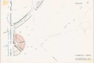 Institut für Kulturanthropologie, gegenüber der Kongresshalle, Berlin-Tiergarten Schinkelwettbewerb 1984: Lageplan 1:1000