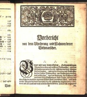 Vorbericht von dem Uhrsprung und Nahmen derer Dithmarscher.
