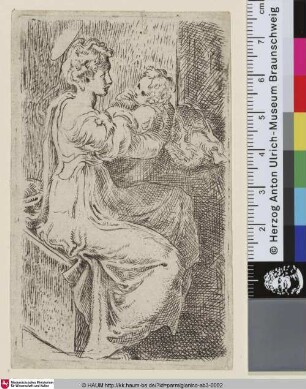[La Sainte Vierge; Madonna mit Kind]