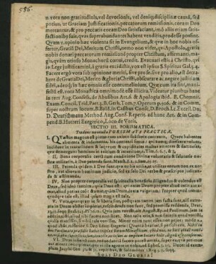 Sectio III. Porismatica.