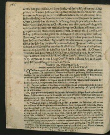 Sectio III. Porismatica.
