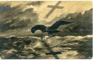 Postkarte "Seemannsgrab"