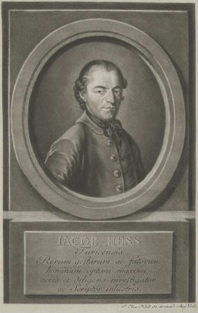 Bildnis des Jacob Hess