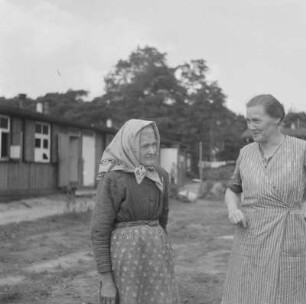 "Flüchtlingselend". Umsiedler im Lager Neuländer Straße