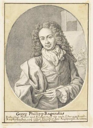 Bildnis des Georg Philipp Rugendas