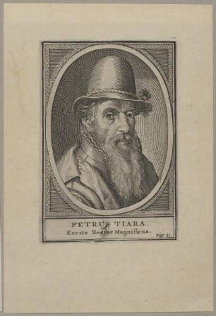 Bildnis des Petrus Tiara