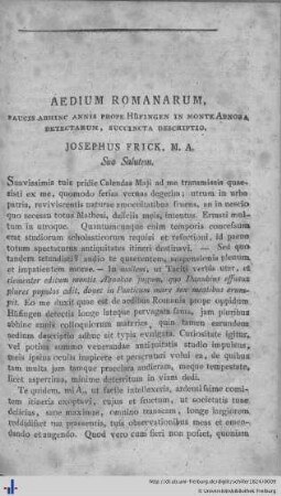 Aedium Romanarum