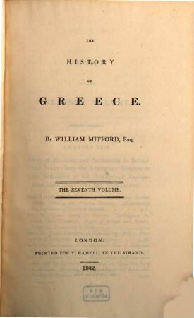 The history of Greece. 7