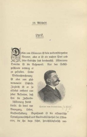 19. Abschnitt. Lyrik