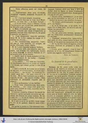 Le fauteuil de la grand' mère.