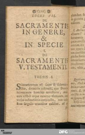 Locus VII.