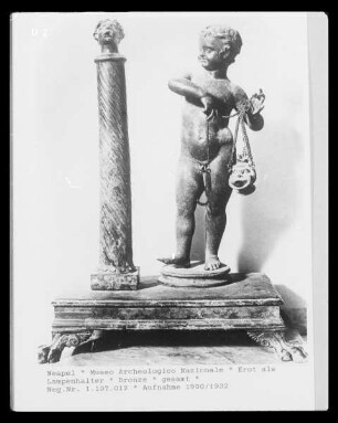 Erot als Lampenhalter