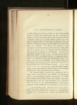 The Anglo-Indian Codes.*
