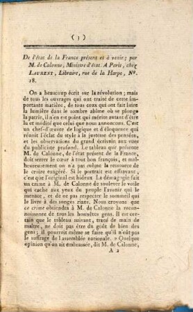Le défenseur des opprimés. 16. 1790