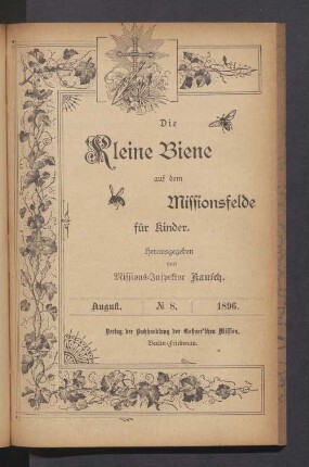 N° 8. August 1896