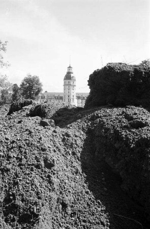 Umgestaltung des Schloßgartens im Rahmen der Bundesgartenschau 1967.