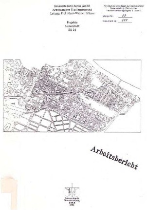 Dokumentation: Projekte Luisenstadt SO 36               (Stadterneuerung)