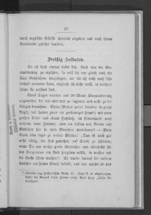 Dreißig Soldaten.