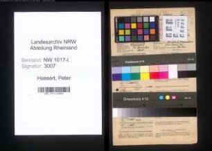 Entnazifizierung Peter Hassert , geb. 24.10.1914 (Polizeibeamter)