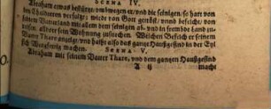 Abrahamvs Der Vatter aller Glaubigen : In einer Comoedia oder frölichem Schawspil repraesentiert vnnd vorgestellt. Durch die Jugendt deß Academischen Gymnasij der Societet Iesv in Eichstett. Den 9.ten Tag Herbstmonats ; [Perioche, Eichstätt, 1653]