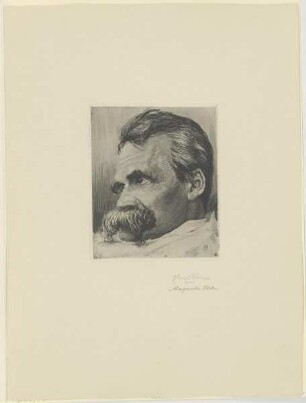 Bildnis des Friedrich Nietzsche