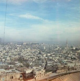 Blick auf Aleppo