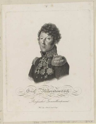 Bildnis des Grafen Miloradowitsch